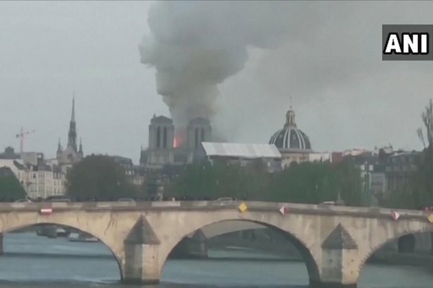 Sad to see part of us burn: French Prez on Notre Dame Cathedral blaze