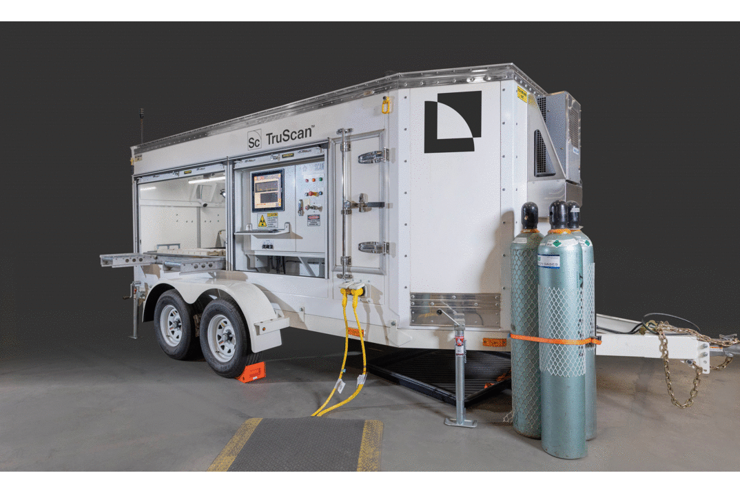 Veracio’s TruScan mobile scanning unit, which analyses drill core to detect and measure copper and molybdenum grades, has been successfully used by Idaho Copper at its CuMo deposit in Idaho. Credit: Veracio