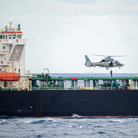 "War profiteers": Macron slams "ghost fleet" as French Navy intercepts vessel in Mediterranean