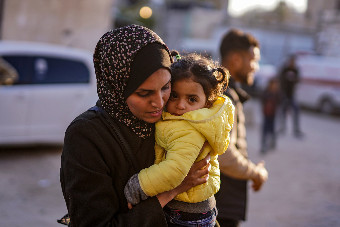 MIDEAST-GAZA-KHAN YOUNIS-MEDICALLY EVACUATED CHILDREN-RETURN
