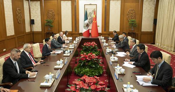 CHINA-BEIJING-WANG YI-MEXICAN SECRETARY OF FOREIGN AFFAIRS-TALKS (CN)