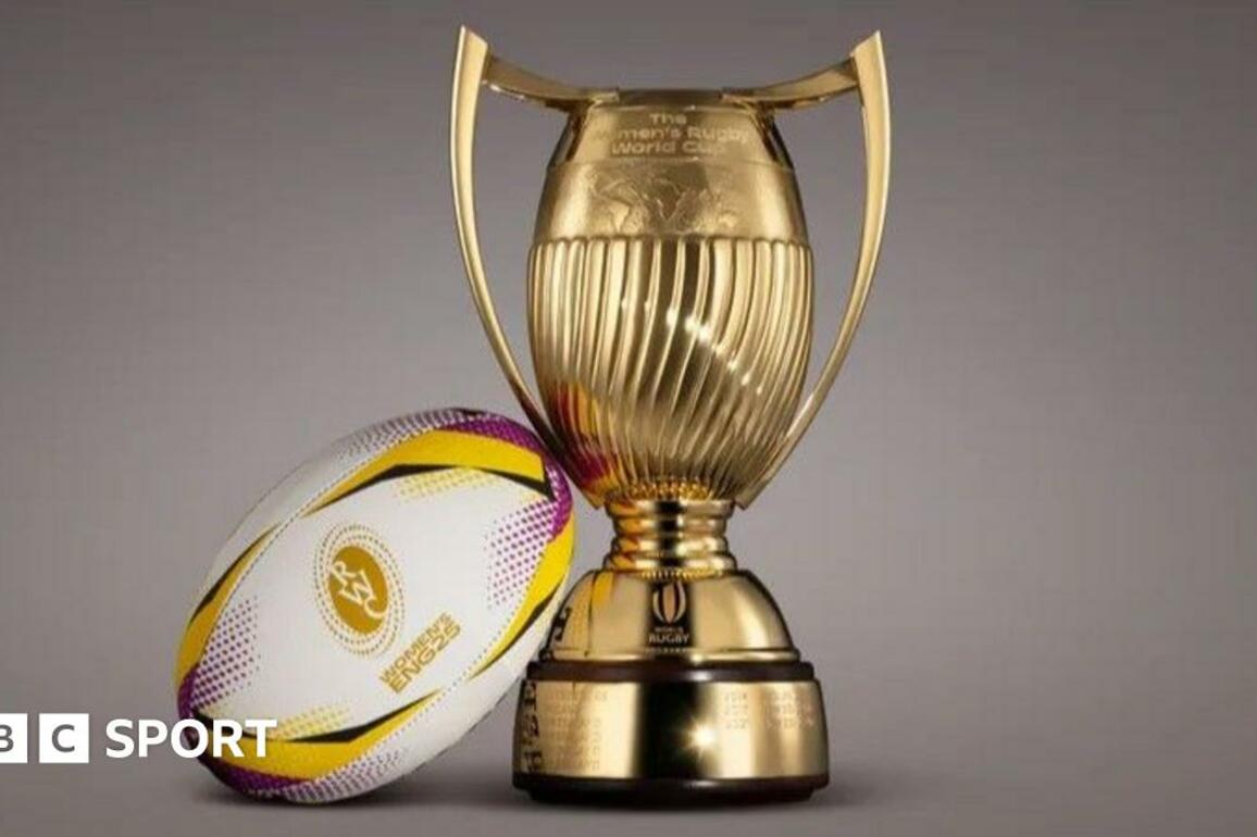Women's Rugby World Cup- New trophy unveiled for 2025 tournament