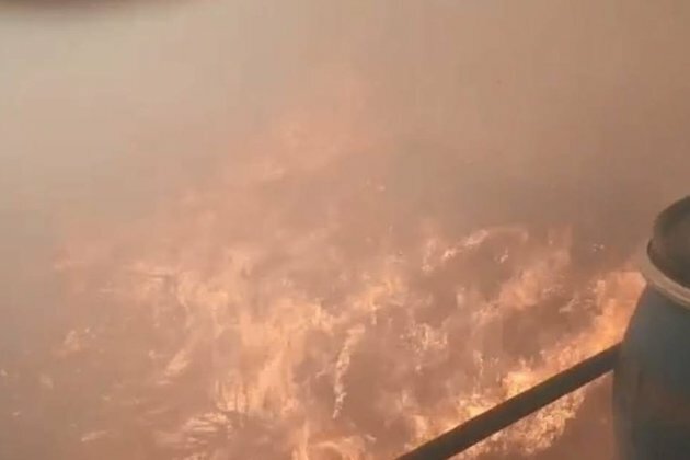 Russian region hit by huge fires