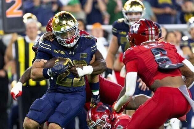 No. 4 Notre Dame pulls away from Wisconsin in second half