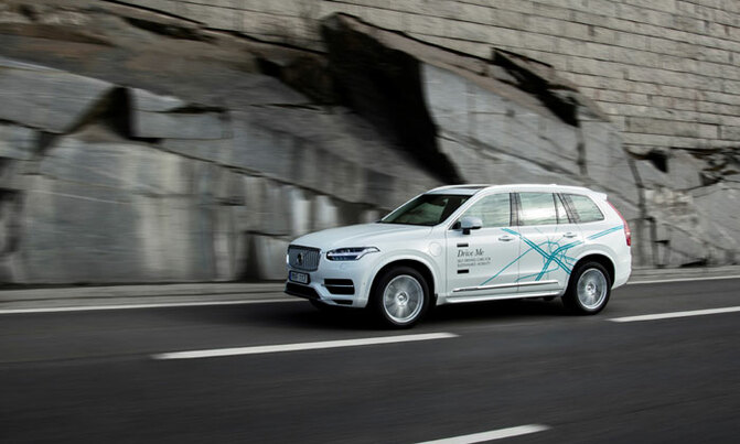 Self-driving Volvo to be tested on streets of London Self-driving Volvo to be tested on streets of London