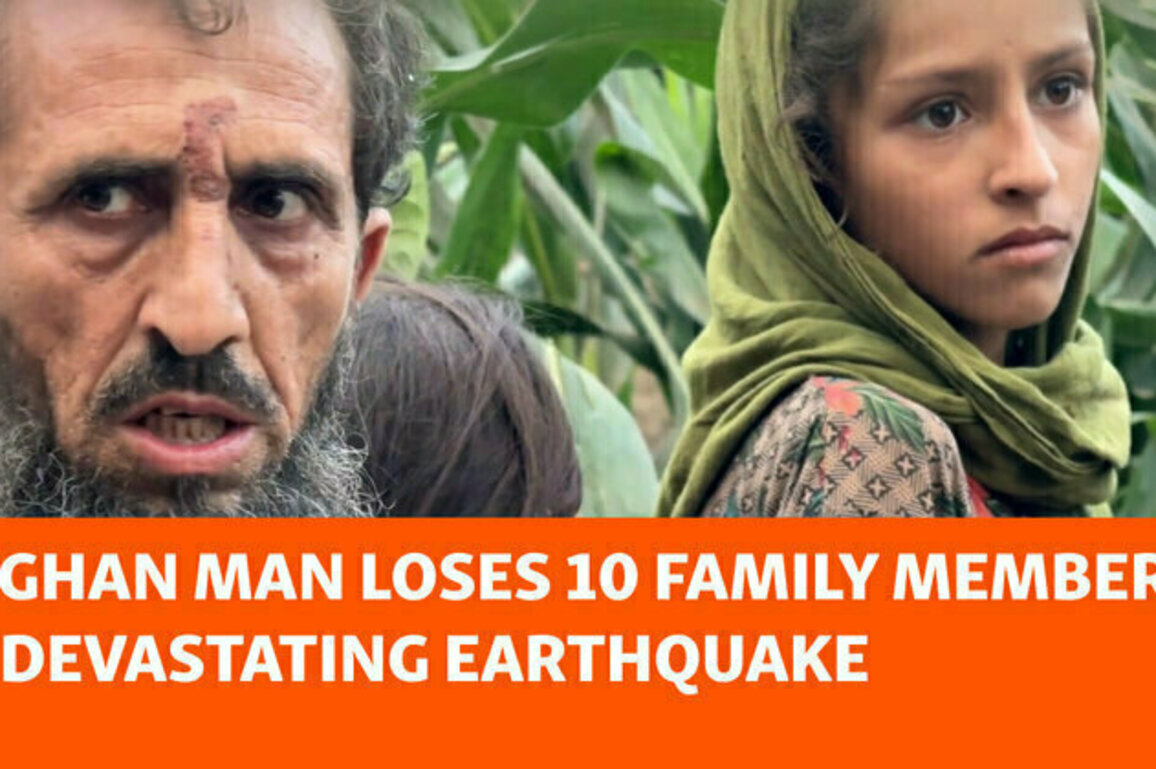 Afghan Man Loses 10 Family Members In Devastating Earthquake