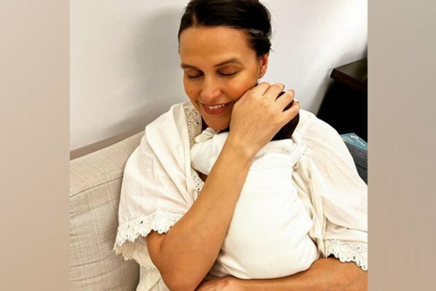 Neha Dhupia shares heartwarming pictures with her son
