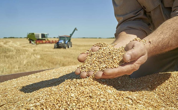 Wheat proteins falling below milling spec