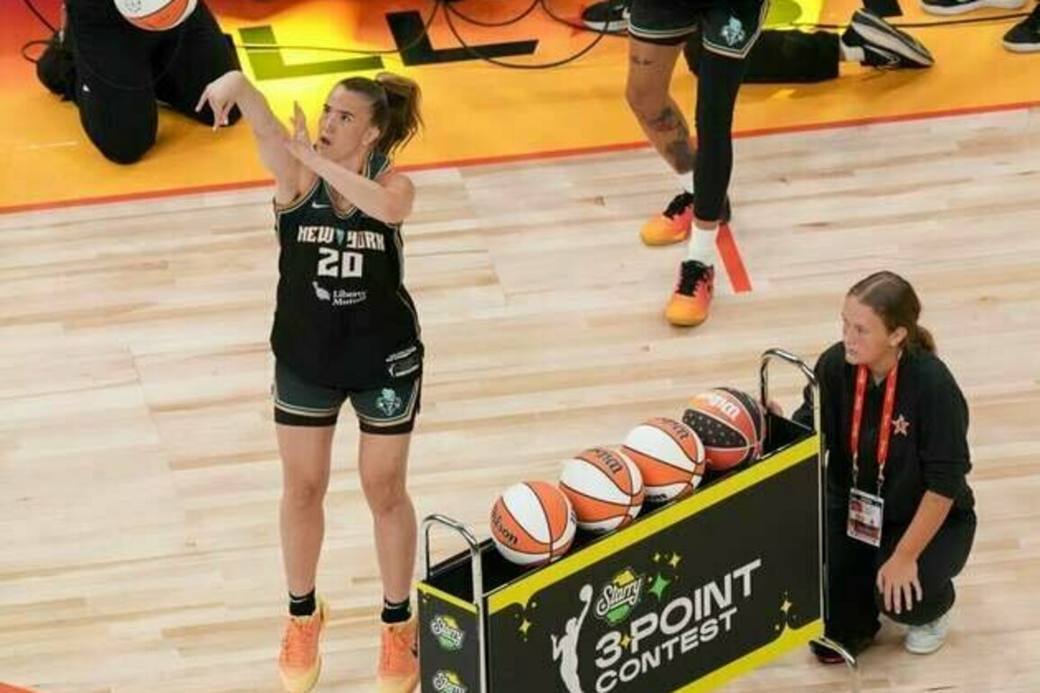 Sabrina Ionescu wins WNBA 3-point Contest