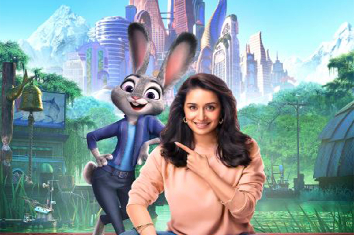 Shraddha Kapoor joins in as Judy Hopps for 'Zootopia 2' Hindi version