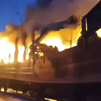 "Act of Terrorism": Zelenskyy on Russian strike on passenger train that killed four