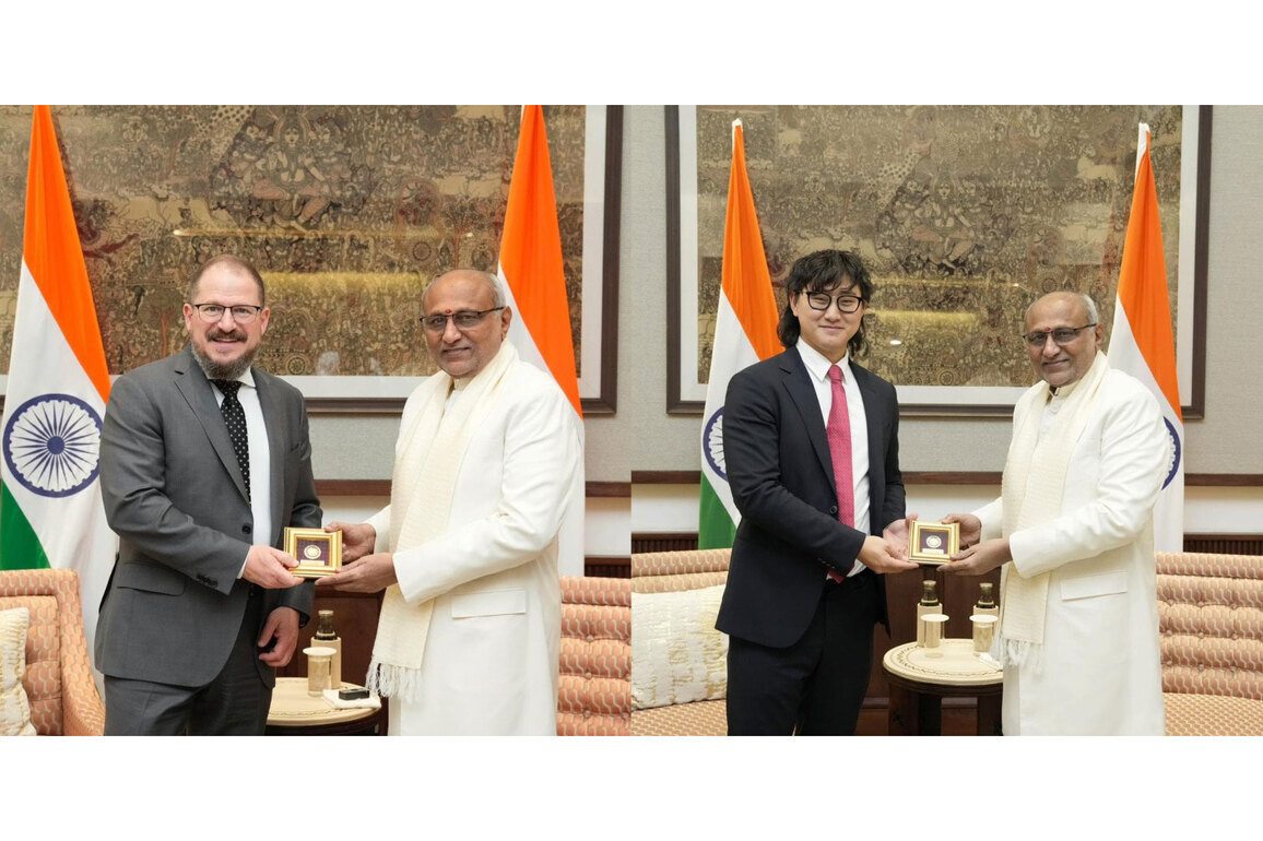 VP Radhakrishnan meets Chief AI officer of Meta, Qualcomm CEO on sidelines of India AI Impact Summit 2026