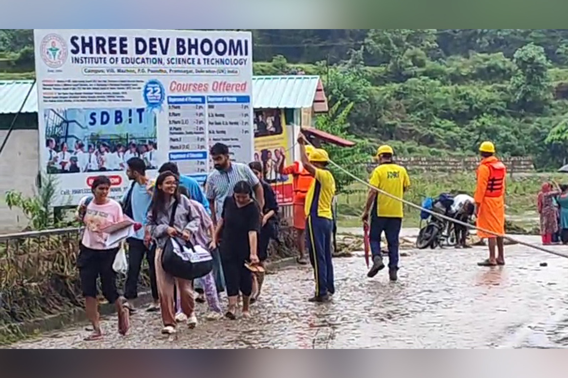 U'khand: 200 students rescued from waterlogged institute in Dehradun after heavy rain