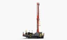 Sandvik Mining and Rock Solutions introduced its Sandvik DR411i rotary blasthole drill rig at MINExpo 2024. Credit: Sandvik