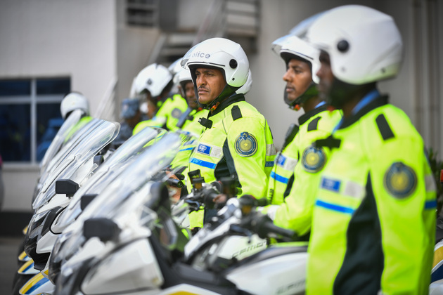 ETHIOPIA-ADDIS ABABA-CHINA-MOTORCYCLE-DONATION