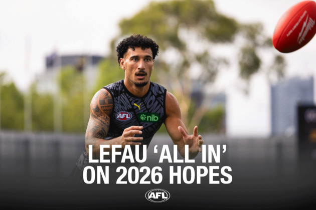 Lefau 'all in' on 2026 hopes  AFL New Zealand