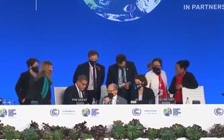 The Glasgow Climate Pact was agreed at after protracted negotiations at COP26 last year