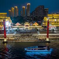 Night economy recharging urban life in coastal city