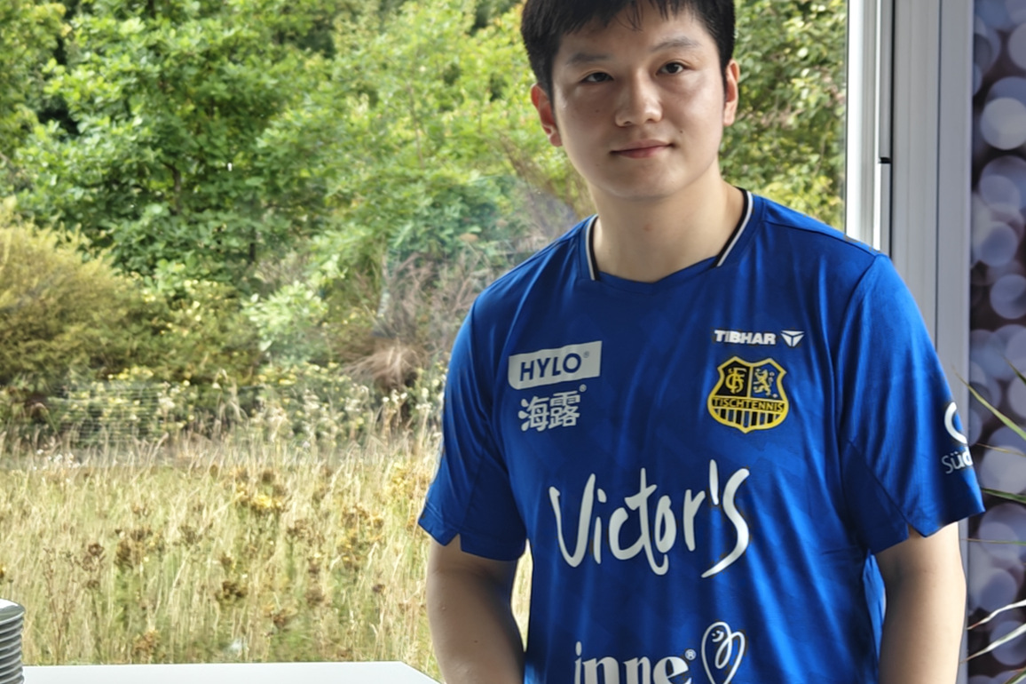 (SP)GERMANY-SAARBRUCKEN-TABLE TENNIS-FAN ZHENDONG
