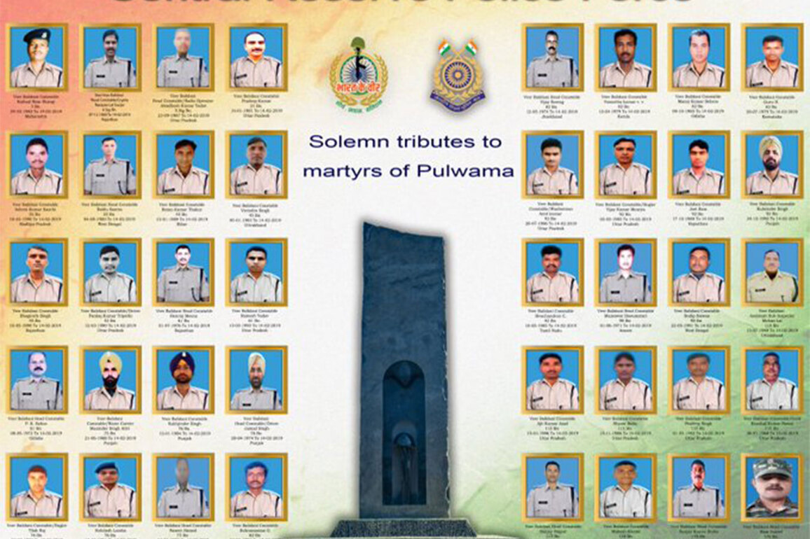 CRPF pays heartfelt homage to soldiers killed in 2019 Pulwama terror attack