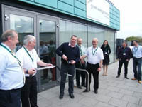 John A Stephens opens Green Energy Centre   
