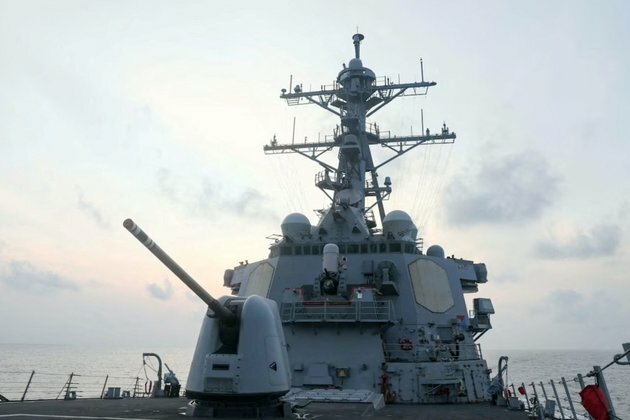 US Navy Conducts Mission in Contested South China Sea