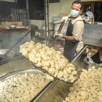 INDONESIA-YOGYAKARTA-DAILY LIFE-FISH CRACKERS-PRODUCTION