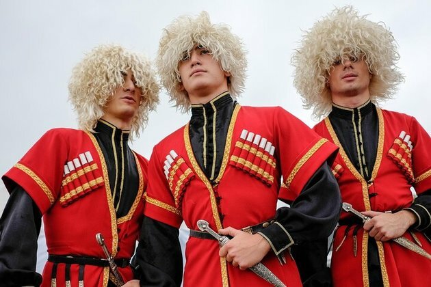 10 largest ethnic groups of the Russian Caucasus