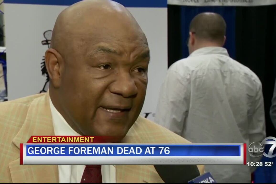 Legendary Boxer George Foreman passes away