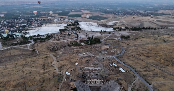 TRKIYE-ANCIENT CITY OF HIERAPOLIS-WORLD HERITAGE