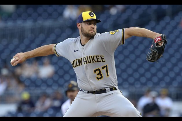 Brewers' Adrian Houser (elbow) heads to 15-day IL
