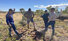  The RareX team at Cummins Range