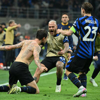 (SP)ITALY-MILAN-FOOTBALL-UEFA CHAMPIONS LEAGUE-INTER MILAN VS BARCELONA