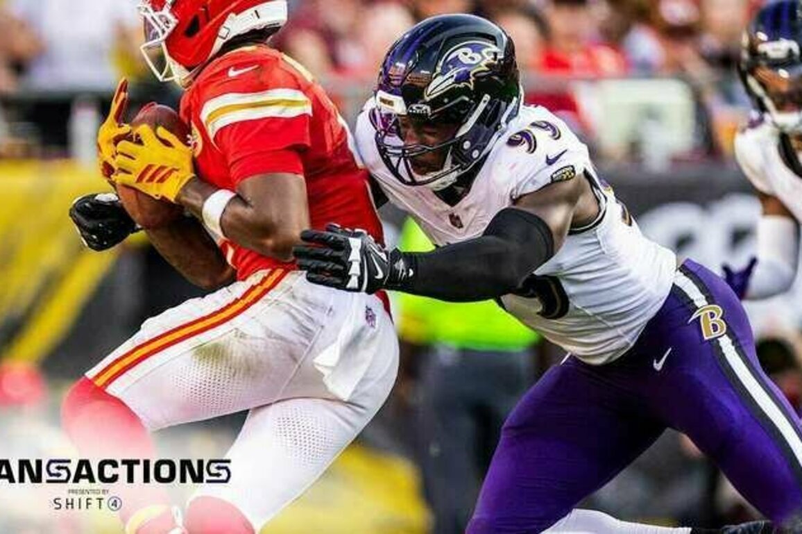 Ravens Trade Odafe Oweh to Los Angeles Chargers