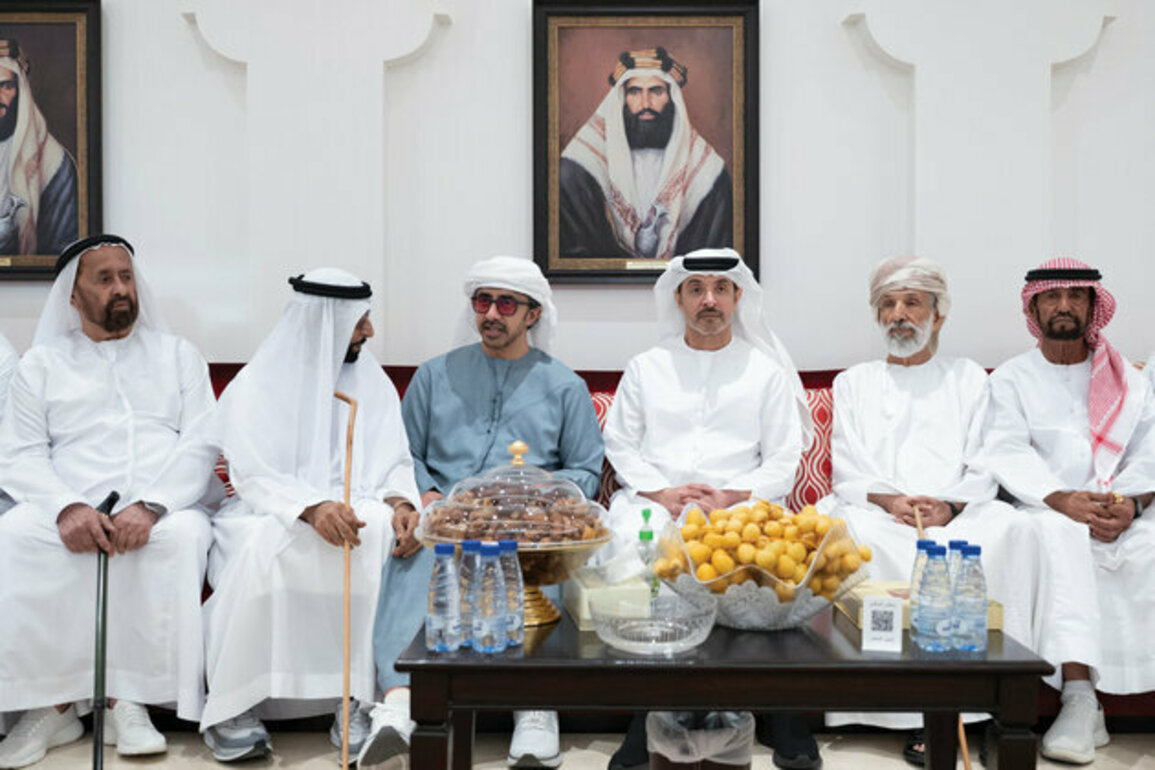 Hazza bin Zayed, Abdullah bin Zayed offer condolences on passing of Awad Saeed Suwailem Al Ketbi