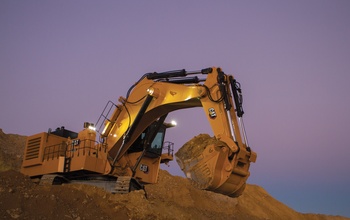 New engine for Cat hydraulic mining shovel