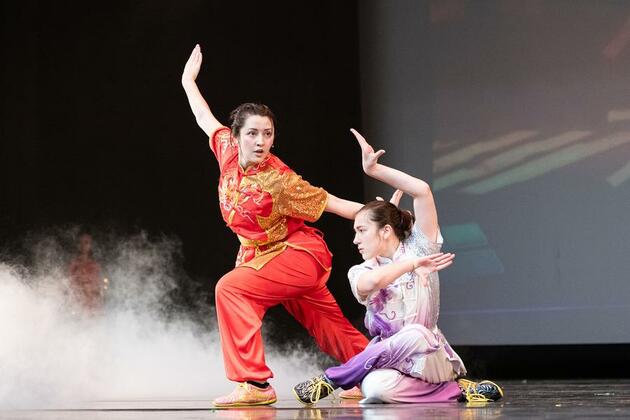 Feature: U.S. college students showcase Chinese language skills at speech contest