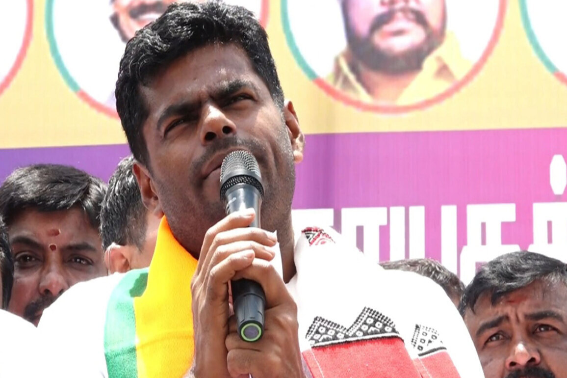 "DMK has fulfilled only 15% of its 511 election promises, but is lying about 99%": Annamalai at Ooty election campaign