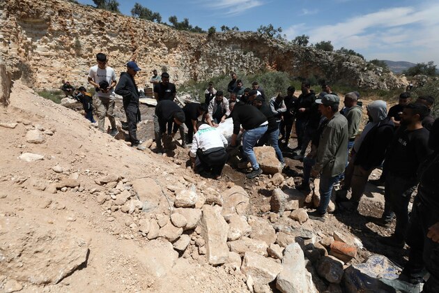 MIDEAST-QABATIYA-PALESTINIANS-KILLED