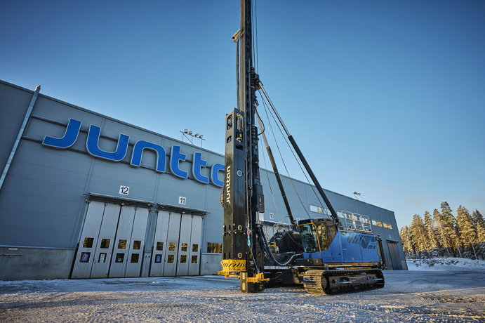Junttan’s new PM5 rig is said to represent a new generation of pile driving