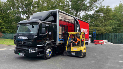 Howdens adds two electric vehicles to its fleet