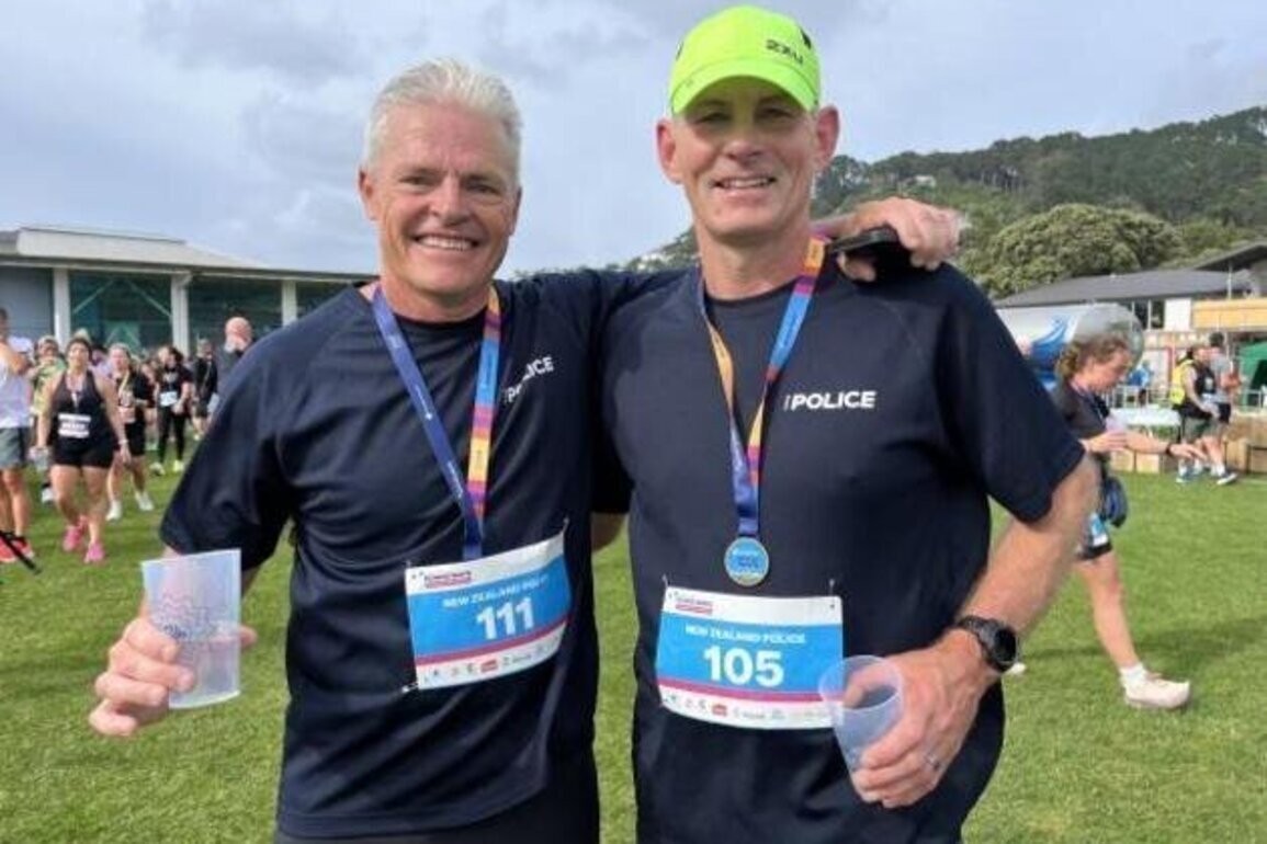 On the run: Police recruitment run challenge at 'Round the Bays