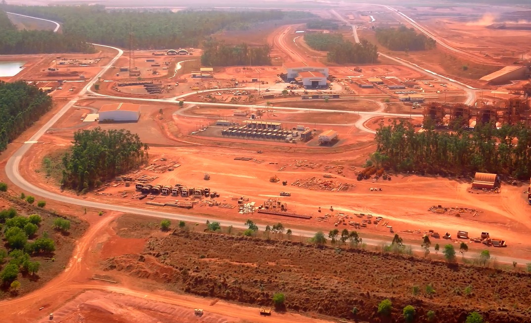 Rio's Amrun operations in Queensland