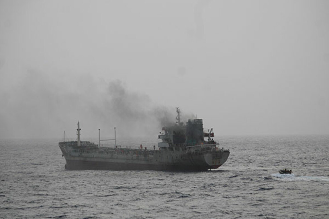 Indian Navy's INS Tabar rescues Panamanian tanker MT Yi Cheng 6 in Gulf of Oman