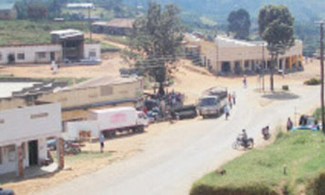 Kanungu; western Uganda's eyesore Kanungu; western Uganda's eyesore