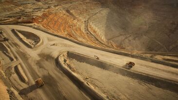 The Antapaccay copper mine in Peru