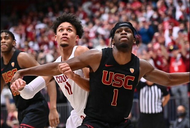 No. 20 USC hangs on against Washington State, 63-61