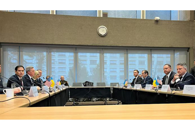 United States, Ukraine hold talks on peace framework in Geneva