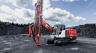 Sandvik's Pantera surface drill rig