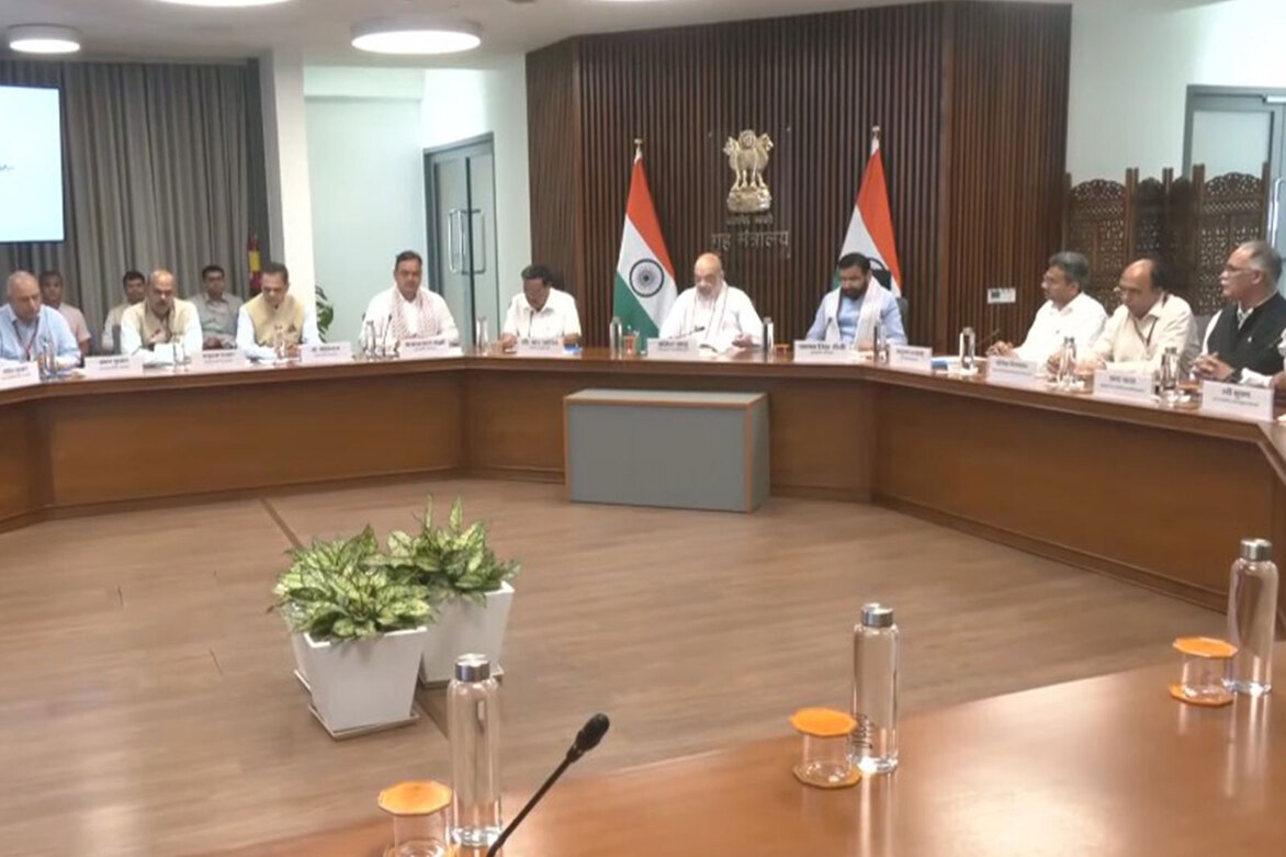 Union Home Minister Amit Shah chairs meeting on Haryana-Rajasthan Yamuna water sharing agreement